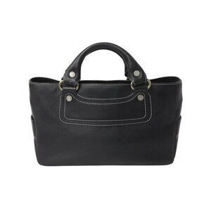 Celine Boogie Bag Handbag Shoulder Leather Black